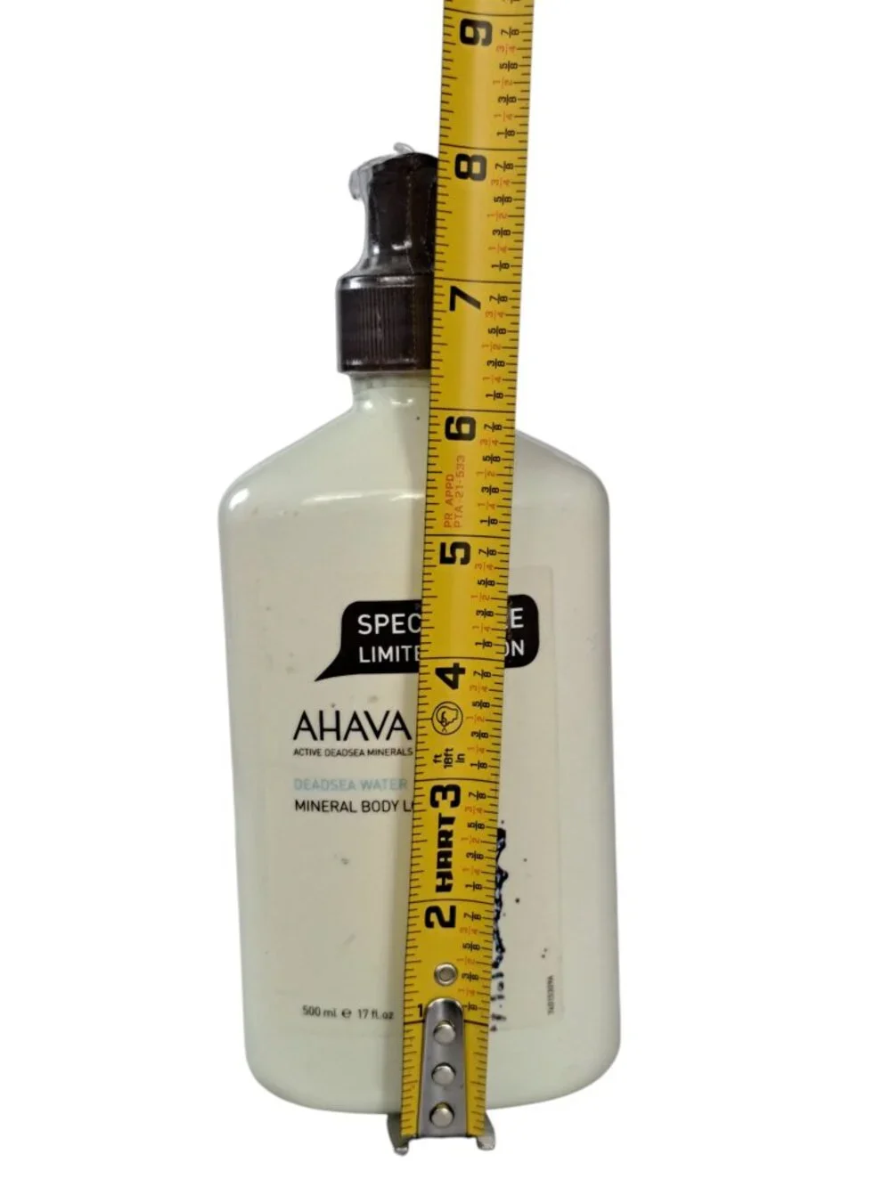 AHAVA Mineral Body Lotion Special Size Limited Edition 17 oz.